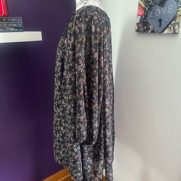 7 for $30 A New Day Long Sleeve Floral Print Dress - Picture 5 of 9
